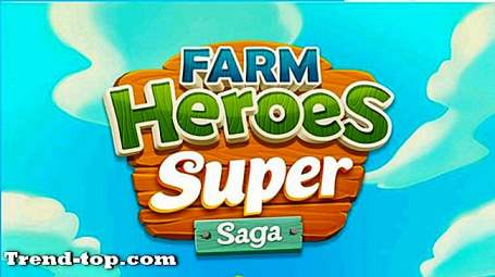 Spel som Farm Heroes Super Saga för PS4 Pussel Pussel
