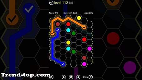 13 Games Like Flow Free: Hexes для Android Головоломка Головоломка