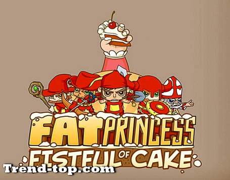 4 Gry Jak Fat Princess: Fistful of Cake na system PS3 Puzzle Strategii