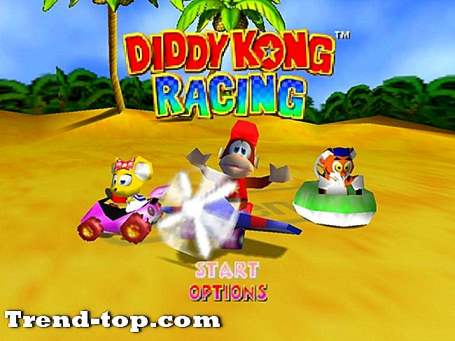 Nintendo Wii 용 Diddy Kong Racing과 같은 게임들 레이싱 레이싱