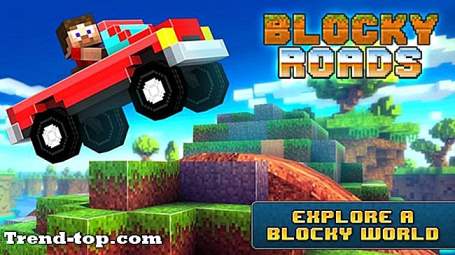 18 Games Like Blocky Roads سباق السباق