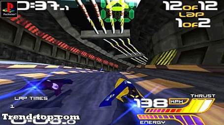 2 spil som Wipeout 2097 til PS Vita Racing Racing