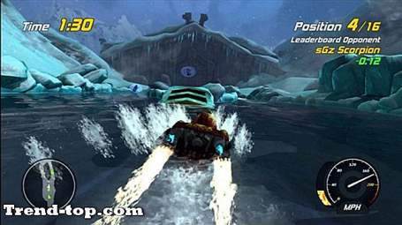 Spil som Hydro Thunder Hurricane til PSP Racing Racing