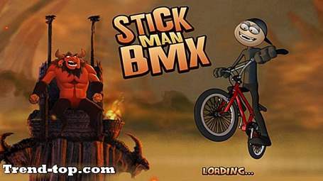 iOS 용 Stickman BMX와 같은 4 가지 게임