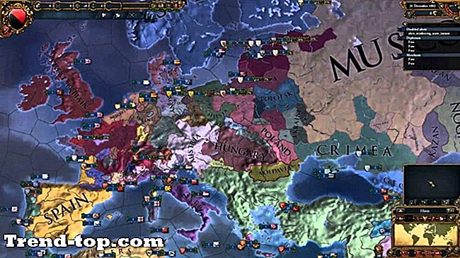 4 spill som Europa Universalis IV for iOS Rts