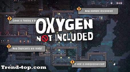 PC에 포함되지 않은 산소와 같은 21 가지 게임 시뮬레이션
