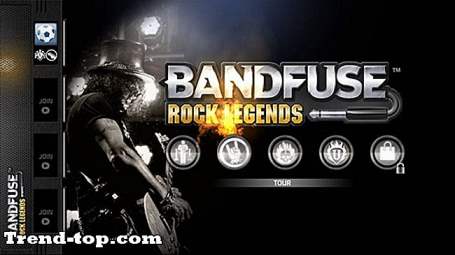 Bandfuse와 같은 2 가지 게임 : PSP 용 Rock Legends 시뮬레이션