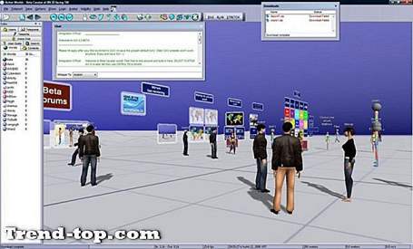Juegos como Active World para Linux Simulación