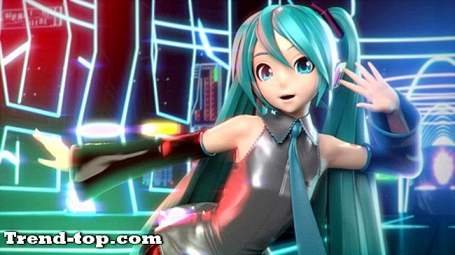 Spill som Hatsune Miku: Prosjekt DIVA F 2. for Nintendo 3DS Simulering