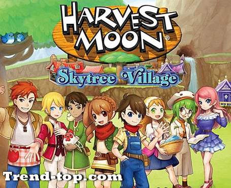 Spil som Harvest Moon: Skytree Village til PS2 Simulering