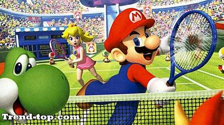 마리오 테니스가 Nintendo Wii 용으로 열리는 것과 같은 2 가지 게임