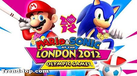 2 spel som Mario och Sonic vid Olympiska spelen i London 2012 för PS3 Sport Simulering