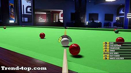 21 spill som Snooker Nation Championship Sportsimulering
