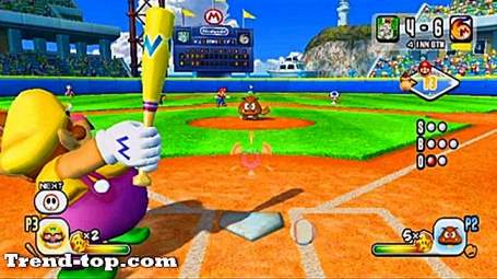 5 spel som Mario Super Sluggers för PS2 Sport Simulering