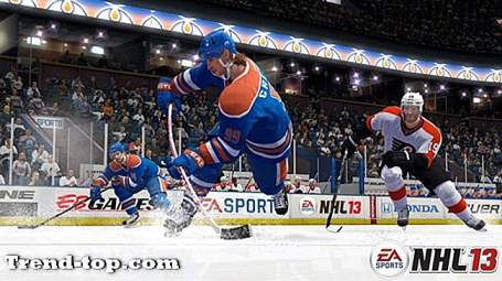 NHL 13 for iOS와 같은 5 가지 게임 스포츠 시뮬레이션