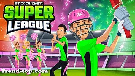 9 spil som Stick Cricket Super League til Android Sports Simulation