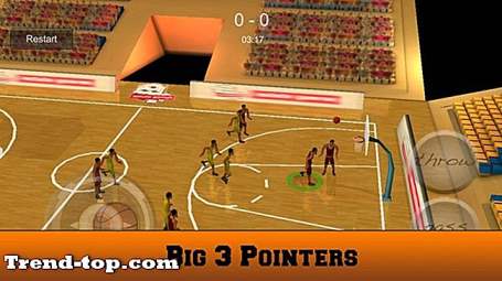 Games Like Basketball 2017 basket 3D voor PS2 Sportsimulatie