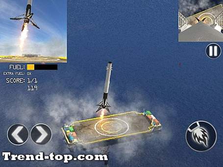 4 spill som First Stage Landing Simulator for iOS Strategisimulering