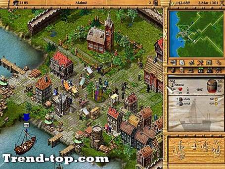 11 spil som Patrician III: Rise of the Hanse for Android Strategisimulering
