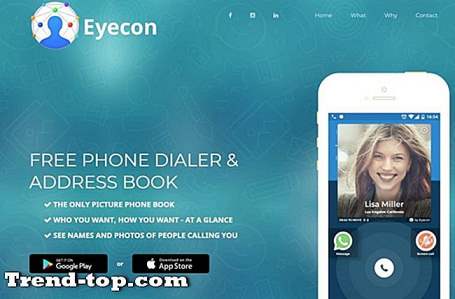 2 Eyecon Alternatif untuk Android Komunikasi Sosial Lainnya