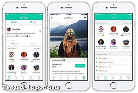 14 Apps wie Yik Yak für iOS Andere Soziale Kommunikation