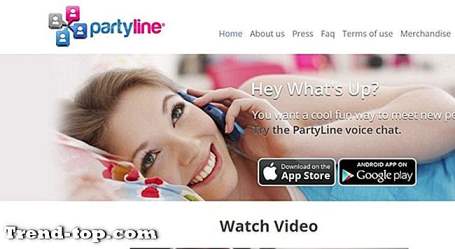 19 Party Line Alternatives pour Android Autres Communications Sociales