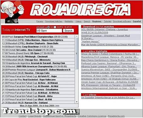 19 Sites zoals Rojadirecta