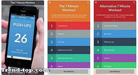 7 minutters treningsalternativer for Android Andre Sportshelse
