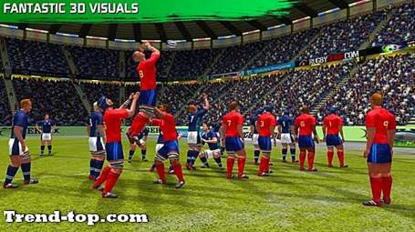 4 spill som Rugby Nations 16 for PSP