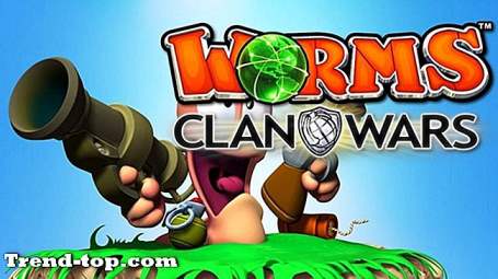 PS3のためのWorms Clan Warsのような5つのゲーム