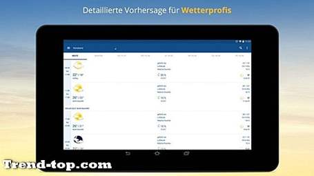 23 Apps wie Wetter.com