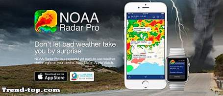 18 Aplikasi Seperti NOAA Radar Pro untuk iOS Lokasi Perjalanan Lainnya