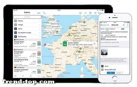 18 Apps som Aeroweather Lite til iOS Anden Rejseplacering