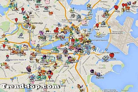 PokemonGo Map-Alternativen für iOS Anderer Reisestandort