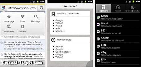 27 Apps som Zirco Browser Andre Webbrowsere